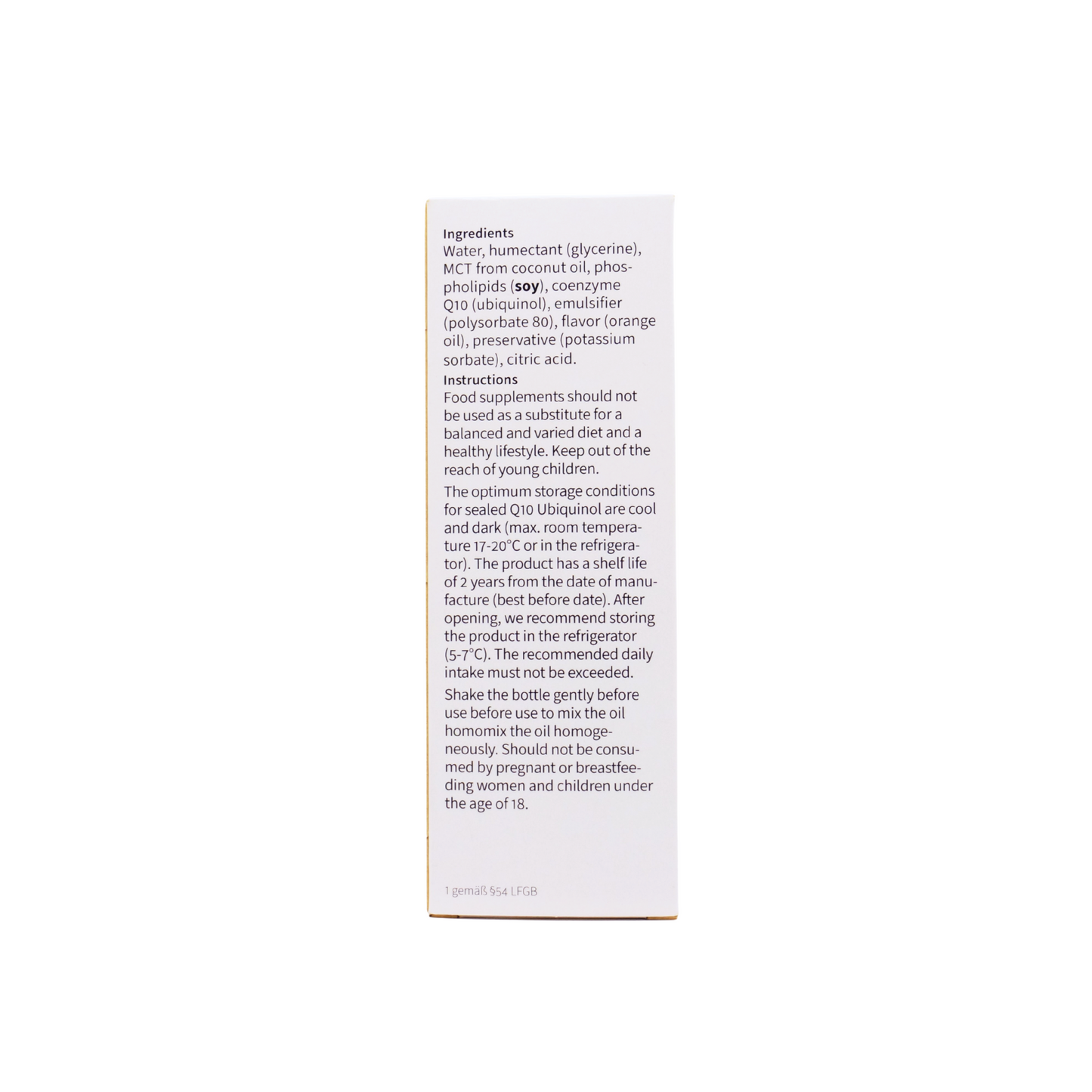 Q10 Ubiquinol 100ml